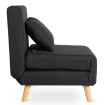 Mebel Elite Раскладной кресло Marry, чёрный, ME.MARRY/CZ/DNAT/T/FW - Home Club, изображение 8
