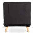 Mebel Elite Раскладной кресло Marry, чёрный, ME.MARRY/CZ/DNAT/T/FW - Home Club, изображение 9