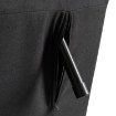 Mebel Elite Раскладной кресло Marry, чёрный, ME.MARRY/CZ/DNAT/T/FW - Home Club, изображение 11
