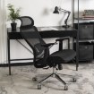Mebel Elite Вращающееся кресло Litos, эргономичное, чёрное, ME.LITOS/CZ/T/FO - Home Club, изображение 3