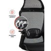 Mebel Elite Вращающееся кресло Litos, эргономичное, чёрное, ME.LITOS/CZ/T/FO - Home Club, изображение 12