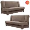 Mebel Elite Набор из 2 диванов-кроватей Piano бежевого цвета, PPHUE.DOROTKA/PAROS3/Z2/WER - Home Club