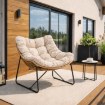 Mebel Elite Кресло для отдыха Fin, бежевого цвета, ME.FIN/BZ/T/FW - Home Club, изображение 3