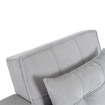 Mebel Elite Раскладной кресло Solor, серый, из вельвета, ME.SOLOR/P/CZ/SZTR/FW - Home Club, изображение 10