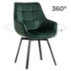 Mebel Elite Вращающееся кресло Luna, зеленое, велюровое, ME.LUNA/Z/V/K - Home Club