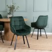 Mebel Elite Вращающееся кресло Luna, зеленое, велюровое, ME.LUNA/Z/V/K - Home Club, изображение 2