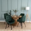 Mebel Elite Вращающееся кресло Luna, зеленое, велюровое, ME.LUNA/Z/V/K - Home Club, изображение 3