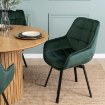 Mebel Elite Вращающееся кресло Luna, зеленое, велюровое, ME.LUNA/Z/V/K - Home Club, изображение 4