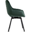 Mebel Elite Вращающееся кресло Luna, зеленое, велюровое, ME.LUNA/Z/V/K - Home Club, изображение 8