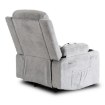 Mebel Elite Розкладне крісло з функцією масажу Box 2, сіре, ME.BOX2/P/T/FW - Home Club, зображення 7