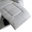Mebel Elite Розкладне крісло з функцією масажу Box 2, сіре, ME.BOX2/P/T/FW - Home Club, зображення 13