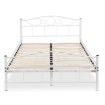 Mebel Elite Металлическая кровать Griffin 120x200, белого цвета, ME.GRIFFIN/120/B/LOZ - Home Club, изображение 3