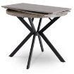 Mebel Elite Стол Lugo, раскладной, 90–190 см, бетон/чёрный, ME.LUGO/BET/CZ/S - Home Club, изображение 6