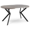 Mebel Elite Стол Lugo, раскладной, 90–190 см, бетон/чёрный, ME.LUGO/BET/CZ/S - Home Club, изображение 7