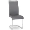 Mebel Elite Стул Loca, серый, экокожа, ME.LOCA/P/CH/E/K - Home Club