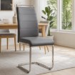 Mebel Elite Стул Loca, серый, экокожа, ME.LOCA/P/CH/E/K - Home Club, изображение 2