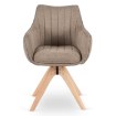 Mebel Elite Обертове крісло Lemon, бежеве, ME.LEMON/BZ/T/K - Home Club, зображення 4