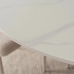 Mebel Elite Стіл Sander 89 см, керамічний, білий/кашемір, ME.SANDER/B/KASZ/S - Home Club, зображення 3