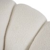 Mebel Elite Вращающееся кресло для отдыха Pettit с пуфиком, кремовый букле, ME.PETTIT/KR/TB/FW - Home Club, изображение 6