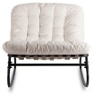 Mebel Elite Кресло-качалка Aurora, бежевого цвета, ME.AURORA/BZ/T/FW - Home Club, изображение 5