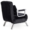 Mebel Elite Раскладной кресло Bart, черный велюр, ME.BART/CZ/V/FW - Home Club, изображение 4