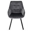 Mebel Elite Обертове крісло Luna, сіре, велюрове, ME.LUNA/P/V/K - Home Club, зображення 9