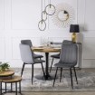Mebel Elite Стілець Ibis сірий велюровий, ME.IBIS/P/V/K - Home Club, зображення 2