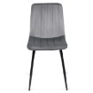 Mebel Elite Стілець Ibis сірий велюровий, ME.IBIS/P/V/K - Home Club, зображення 7