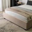 Mebel Elite Ліжко 140x200 Tinga, велюрове, бежеве, ME.TINGA/140/BZ/V/LOZZPOJ - Home Club, зображення 7