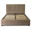 Mebel Elite Ліжко 140x200 Tinga, велюрове, бежеве, ME.TINGA/140/BZ/V/LOZZPOJ - Home Club, зображення 10