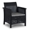 Mebel Elite Набор садовой мебели Savio, черный, ME.SAVIO/CZ/RT/OGR/ZES - Home Club, изображение 5