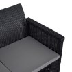Mebel Elite Набор садовой мебели Savio, черный, ME.SAVIO/CZ/RT/OGR/ZES - Home Club, изображение 7