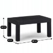 Mebel Elite Набор садовой мебели Savio, черный, ME.SAVIO/CZ/RT/OGR/ZES - Home Club, изображение 11