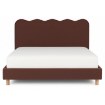 Mebel Elite Кровать 160x200 Izmir Rude, ME.IZMIR/160/RD/T/LOZ - Home Club, изображение 5