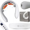 Mebel Elite Масажер для шиї Me-Nm03 з функцією підігріву, білий/сірий, ME.ME-NM03/B/ABS/SIL/MAS - Home Club