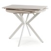 Mebel Elite Стол Dorian, раскладной, 80–160 см, цвет «кашемир»/белый, ME.DORIAN/KASZ/B/S - Home Club, изображение 3