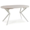 Mebel Elite Стол Dorian, раскладной, 80–160 см, цвет «кашемир»/белый, ME.DORIAN/KASZ/B/S - Home Club, изображение 4