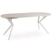 Mebel Elite Стол Dorian, раскладной, 80–160 см, цвет «кашемир»/белый, ME.DORIAN/KASZ/B/S - Home Club, изображение 5