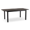 Mebel Elite Садовий стіл Argos 140–180 см, темно-сірий дуб/чорний, ME.ARGOS/140-180/P/CZ/OGR/S - Home Club, зображення 5