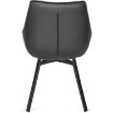Mebel Elite Вращающееся кресло Luna, чёрная экокожа, ME.LUNA/CZ/E/K - Home Club, изображение 6