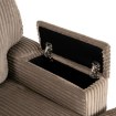 Mebel Elite Крісло для відпочинку Neo, бежеве, з вельветової тканини, ME.NEO/BZ/SZTR/FW - Home Club, зображення 9