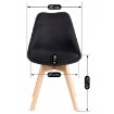 Mebel Elite Стул Nevel, чёрный, ME.NEVEL/CZ/D/T/K - Home Club, изображение 6