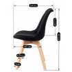 Mebel Elite Стул Nevel, чёрный, ME.NEVEL/CZ/D/T/K - Home Club, изображение 7