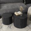Mebel Elite Набір столиків Leila, чорний, ME.LEILA/CZ/L - Home Club, зображення 3