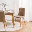 Mebel Elite Стул Fredy, бежевый, велюровый, ME.FREDY/BZ/D/V/K - Home Club, изображение 2