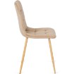 Mebel Elite Стул Fredy, бежевый, велюровый, ME.FREDY/BZ/D/V/K - Home Club, изображение 4