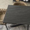 Mebel Elite Стіл Bruno, керамічний, розкладний, 160–240 см, чорний, ME.BRUNO/CZ/S - Home Club, зображення 6