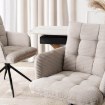 Mebel Elite Вращающееся кресло Akita, серое, из вельвета, ME.AKITA/JP/SZTR/K - Home Club, изображение 4