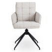 Mebel Elite Вращающееся кресло Akita, серое, из вельвета, ME.AKITA/JP/SZTR/K - Home Club, изображение 8