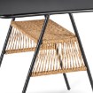 Mebel Elite Набор садовой мебели Triste, коричневый/чёрный, ME.TRISTE/BR/RT/OGR/ZES - Home Club, изображение 6